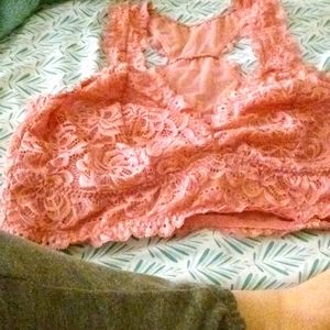 Torrid dusty rose bralette